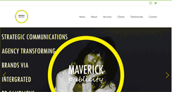 Desktop Screenshot of maverickpublicity.com